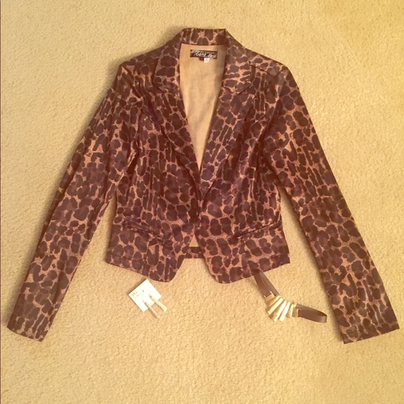 Jackets & Blazers - Leopard Print Jacket